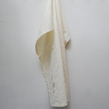 Load image into Gallery viewer, Daisy Embroidered Tea Towel