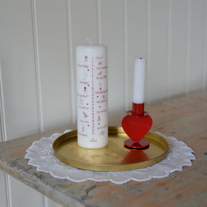 Danish Advent Calendar Candle