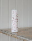Danish Advent Calendar Candle