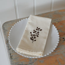 Load image into Gallery viewer, Embroidered Napkins / Branches