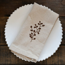 Load image into Gallery viewer, Embroidered Napkins / Branches