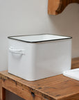 Enamel Bread Box