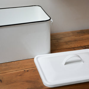 Enamel Bread Box