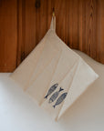 Fish Embroidered Pot Holder
