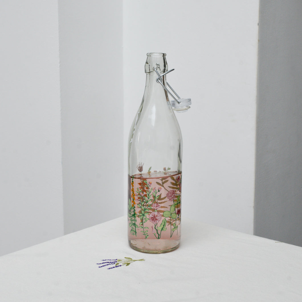 Floral Printed Water Bottle