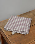 Gingham Tea Towel / Dusty Lilac