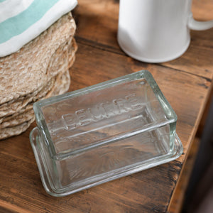 IB Laursen Glass Butter Box