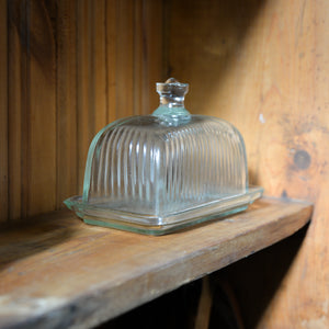 Glass Butter Box