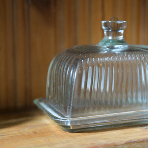 Glass Butter Box