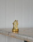 Gloria Brass House Tea Light Holder