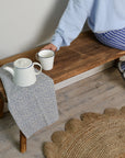 IB Laursen Scalloped Edge Round Jute Rug