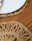 Jute Flower Trivet