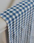 Gingham Tea Towel / Blue Check