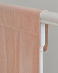 Mia Thin Stripe Tea Towel in Rust Brown