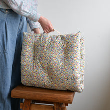Load image into Gallery viewer, Multi Floral Bench or Chair Cushion