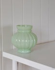 Petra Green Glass Vase