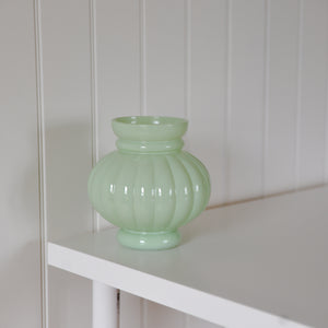 Petra Green Glass Vase