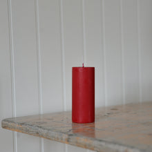 Load image into Gallery viewer, Pillar Candle / Red