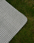 Quilt Green Gingham 130 x 180