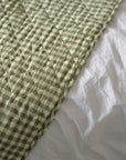 Quilt Green Gingham 130 x 180