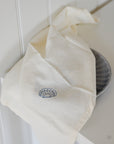 Shell Embroidered Napkin