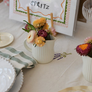 Small Stoneware Jug / Buttercream