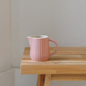 Small Stoneware Jug / Pink