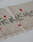Table Runner Spruce Wreath