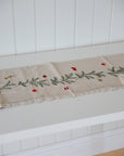 Table Runner Spruce Wreath