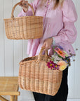 Wicker Shopping Basket