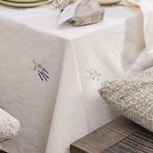Load image into Gallery viewer, Embroidered Floral Table Cloth