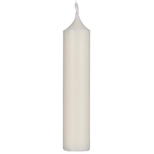 Set of Five Dinner Candles / Ivory