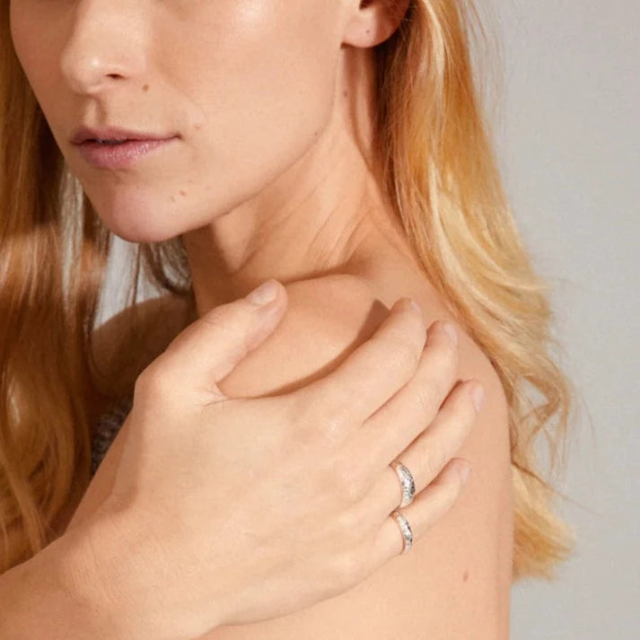 Izolda Recycled 2 in 1 Rings / Gold and Silver