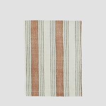 Load image into Gallery viewer, Striped Tea Towel / Burnt Orange