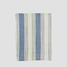 Load image into Gallery viewer, Striped Tea Towel / Blue