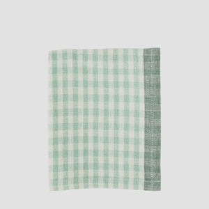 Gingham Tea Towel / Mint