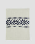 Embroidered Kitchen Towel / Blue