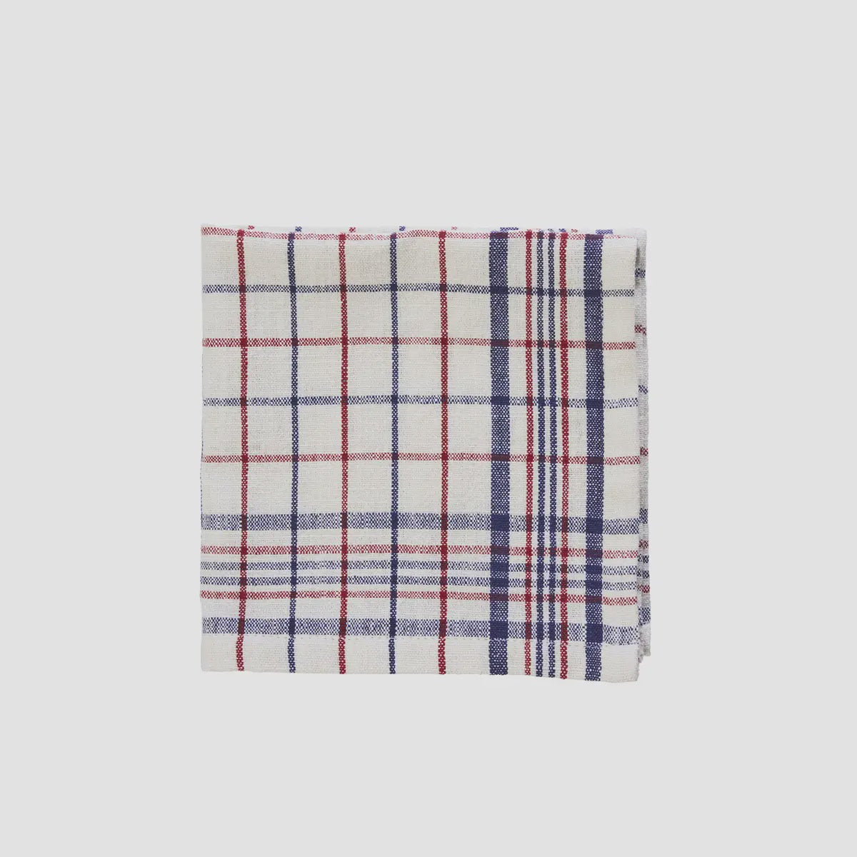 Blue Checked Napkins / Set of 4