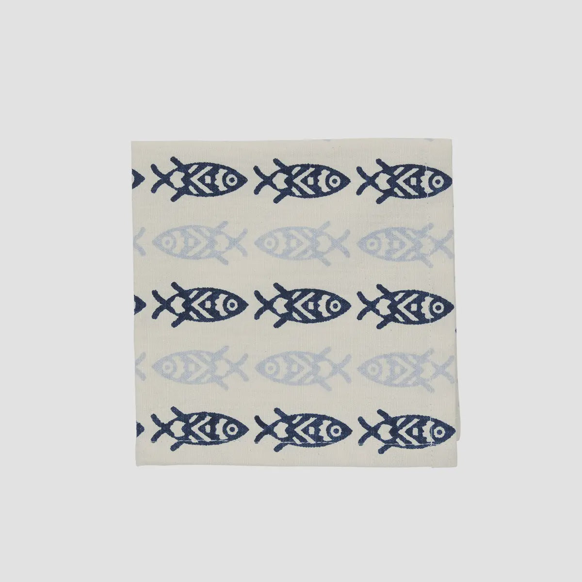 Fish Printed Napkins / Set of 4