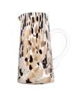 Speckled Pitcher with Handle / Black