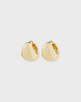 Jua Chunky Huggie Earrings / Gold