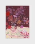 Pink Painted Bouquet A5