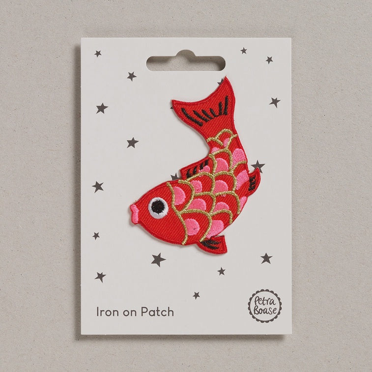 Iron on Patch / Koi Fish