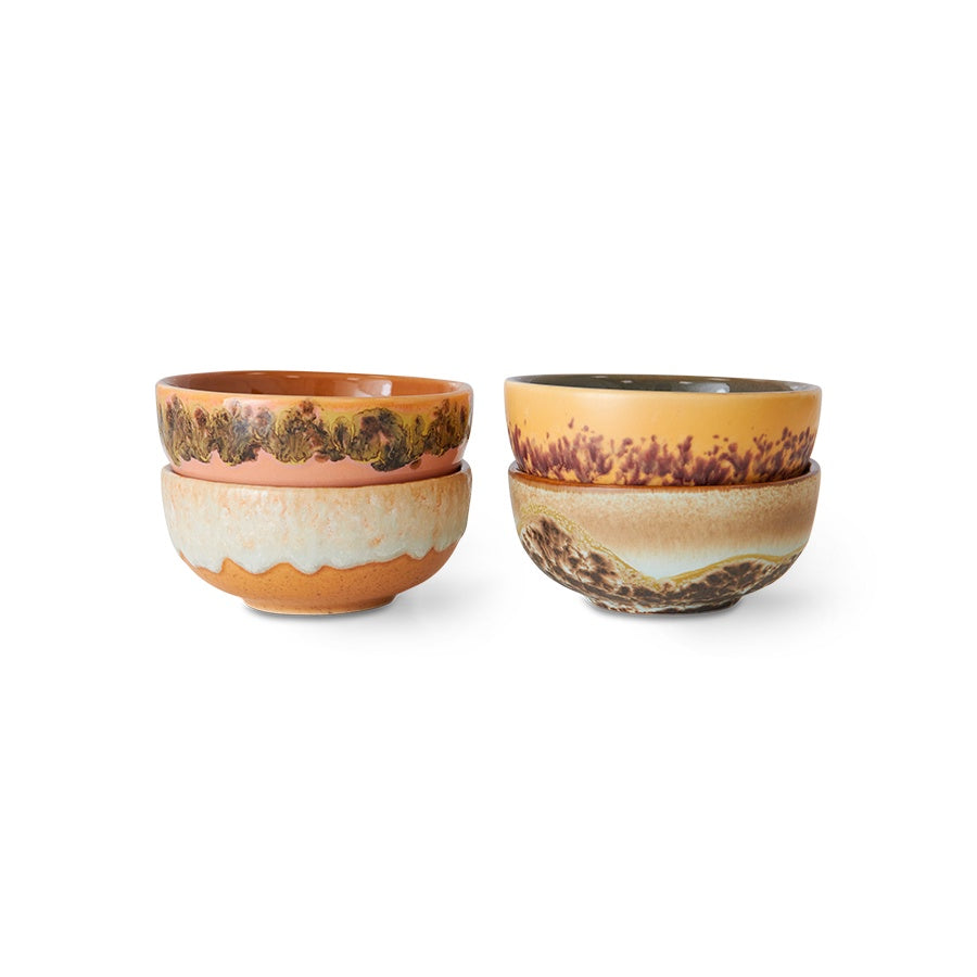 HKliving 70s ceramics: XS bowls Marine