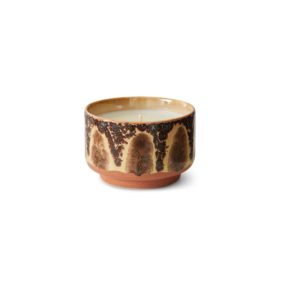 70s Ceramics Small Scented Candle / Kyoto