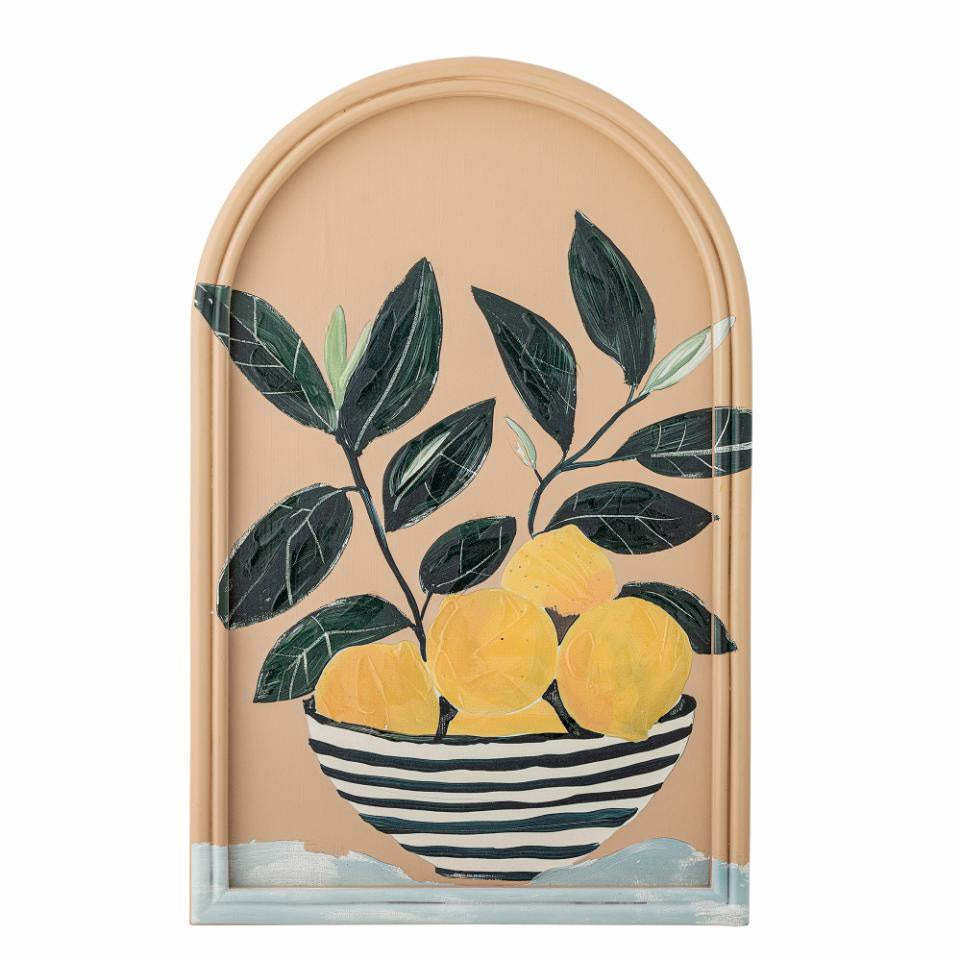 Lemons Illustration in Frame