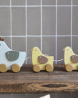 Little Dutch Farm Pull Along Chickens