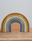 Wooden Rainbow Stacker / Vintage