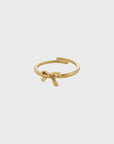 Lulu Bow Stack Ring / Gold