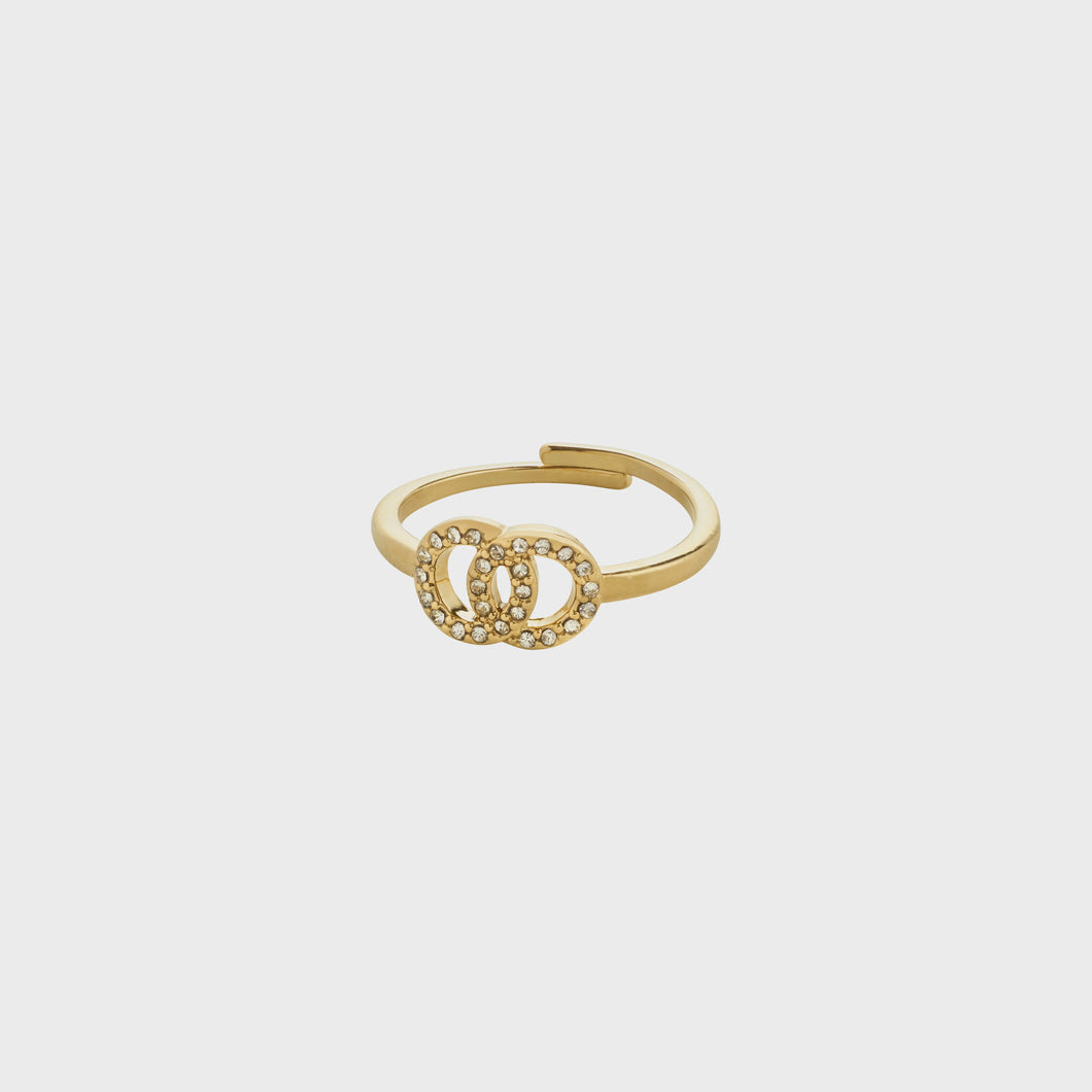 Lulu Halos Stack Ring / Gold